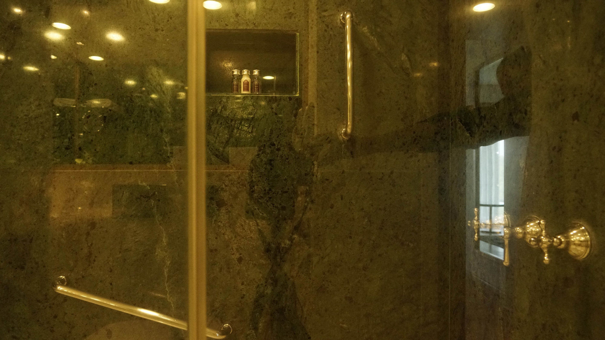 Taj Chandīgarh Екстериор снимка A shower with a sliding door